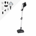 SteamPulse steam mop with all 12 included accessories